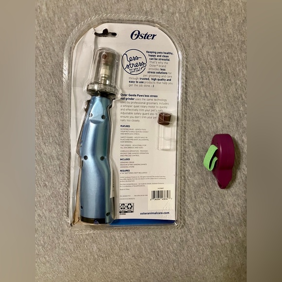 Oster Dog / Cat Battery-Powered Nail Grinder Tool and Clicker - Picture 2 of 3